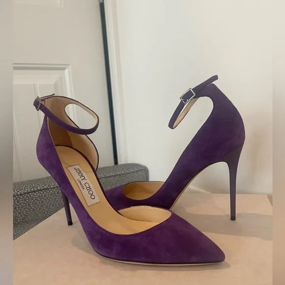 JIMMY CHOO Ankle-strap Heels - Picture 9 of 12